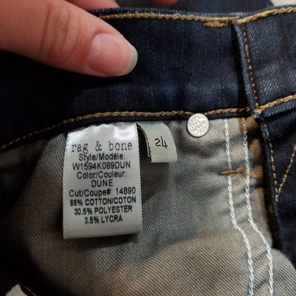 Rag And Bone 10 In Crop Flare Size 24 - image 5